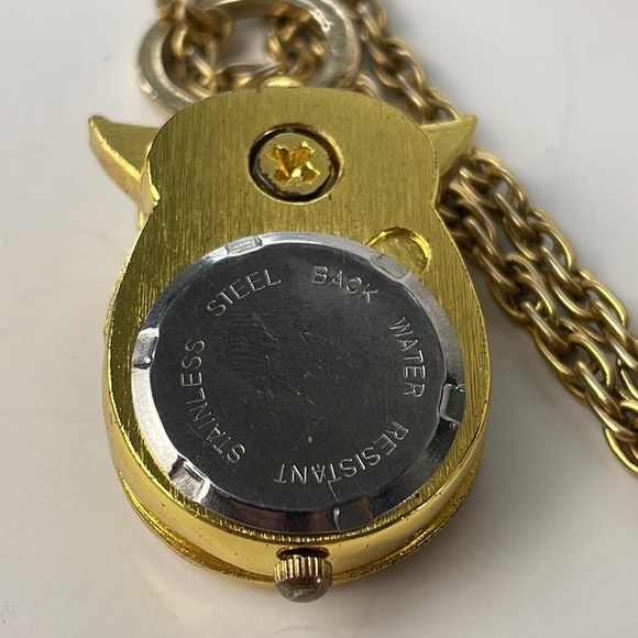 Vintage Cute Owl Watch Necklace - Picture 8 of 11